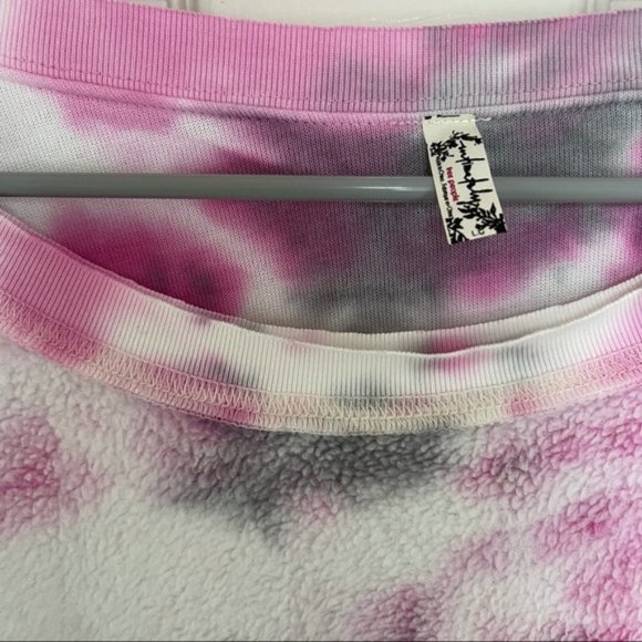 NEW Free People Kelly Washed Tie-Dye Sweatshirt - Picture 12 of 16